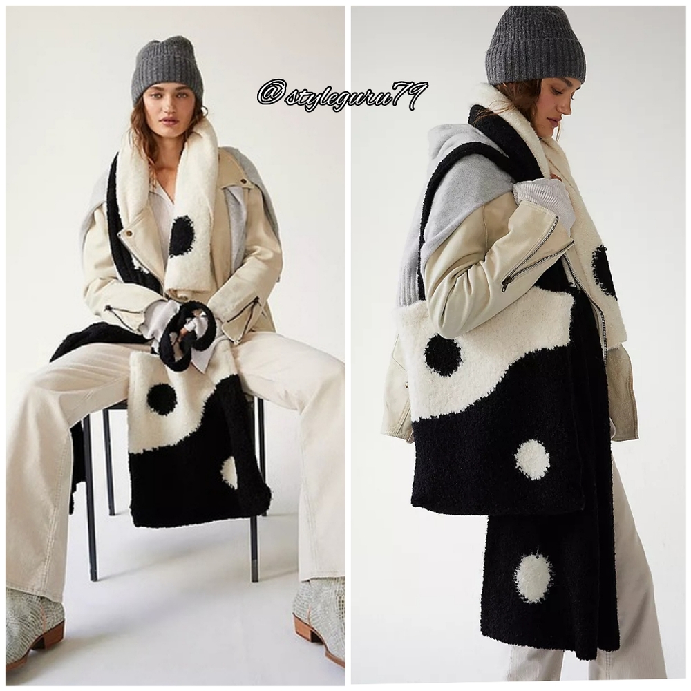 Free People, Yin Yang Carry On Bag And Scarf Set